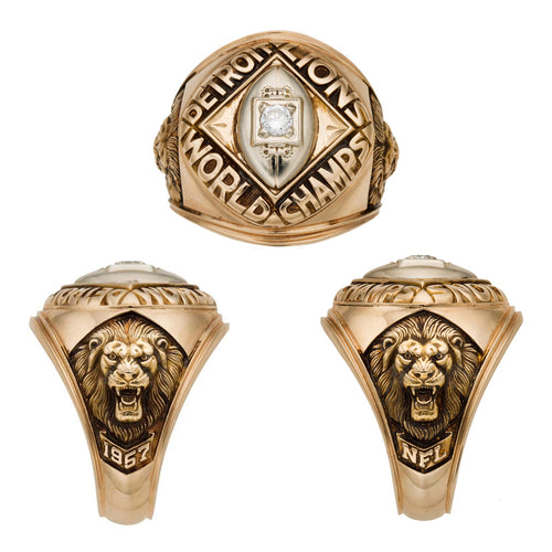 Gempoetry | NFL Championship Ring 1957 Detroit Lions Ring