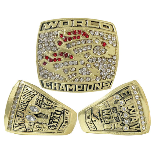 Gempoetry | 33rd NFL 1998-1999 Denver Broncos Championship Ring