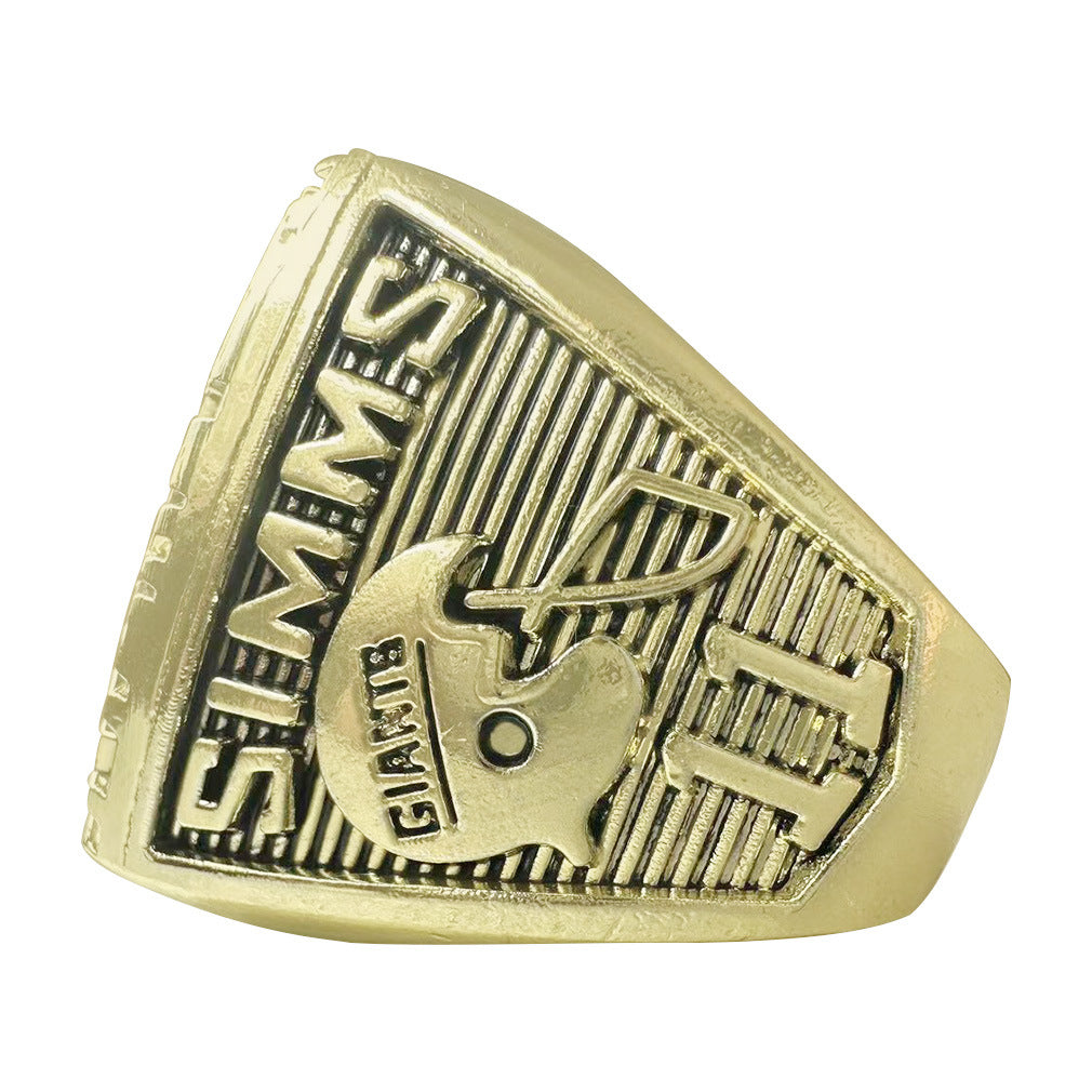 Gempoetry | 21st NFL 1986-1987 Super Bowl New York Giants Championship Ring