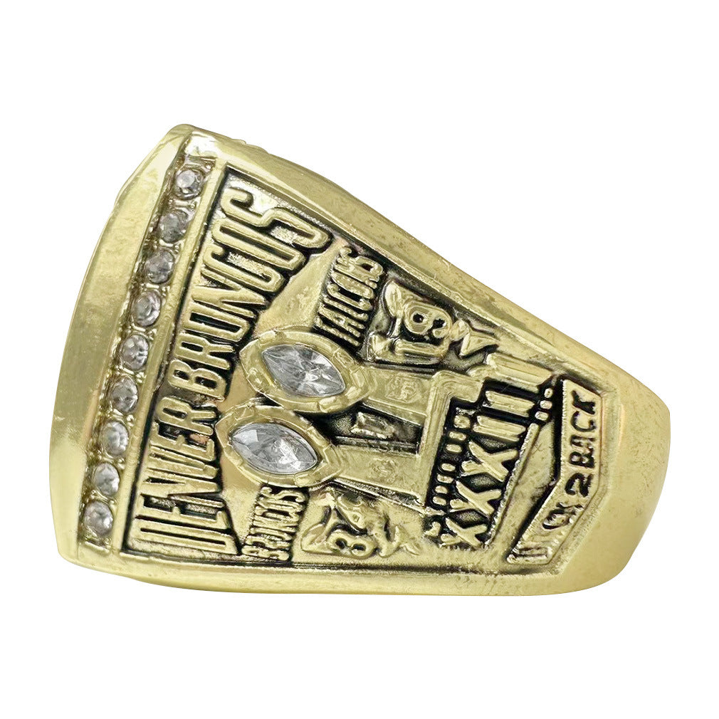 Gempoetry | 33rd NFL 1998-1999 Denver Broncos Championship Ring