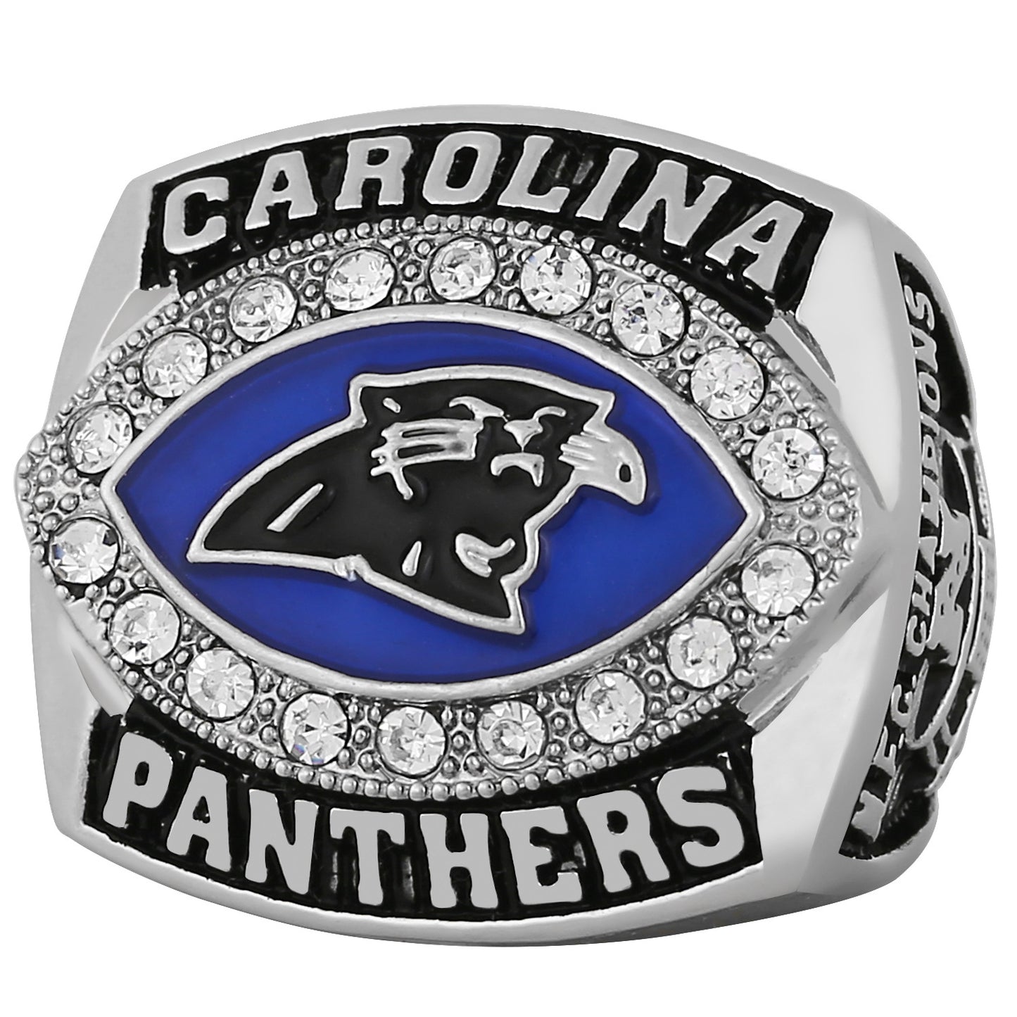 Gempoetry | NFL 2003 Carolina Panthers Football Championship Ring Environmentally Friendly Alloy Men's Ring