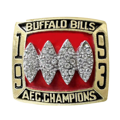 Gempoetry | NFL 1993 Buffalo Bills Football Championship Ring