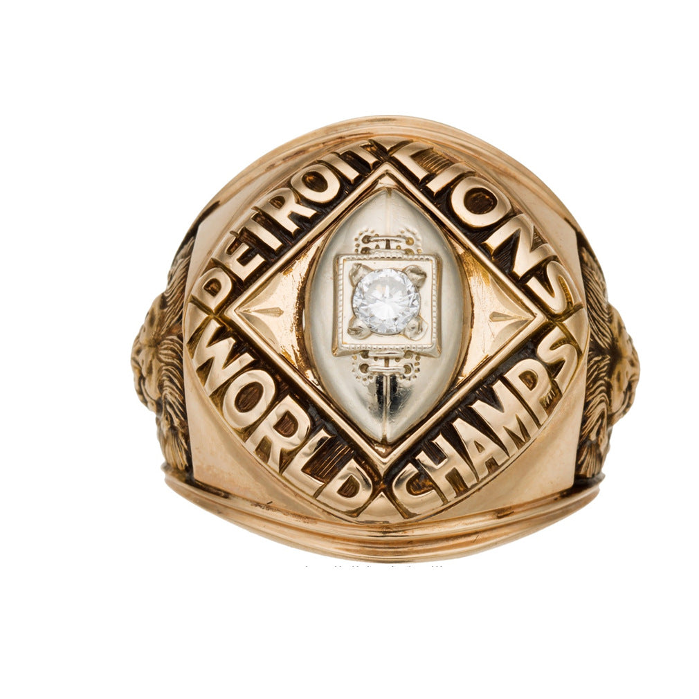 Gempoetry | NFL Championship Ring 1957 Detroit Lions Ring