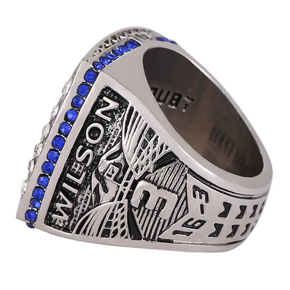 Gempoetry | 48th NFL 2013-2014 High Quality Steel Mold Seattle Seahawks Championship Ring for Men