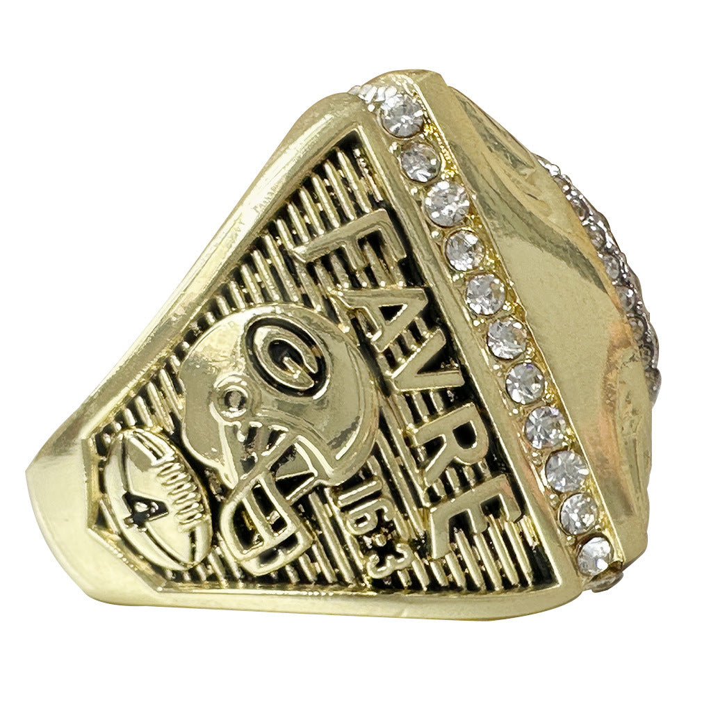 Gempoetry | 31st NFL 1996-1997 Green Bay Packers Championship Ring Super Bowl Football Ring