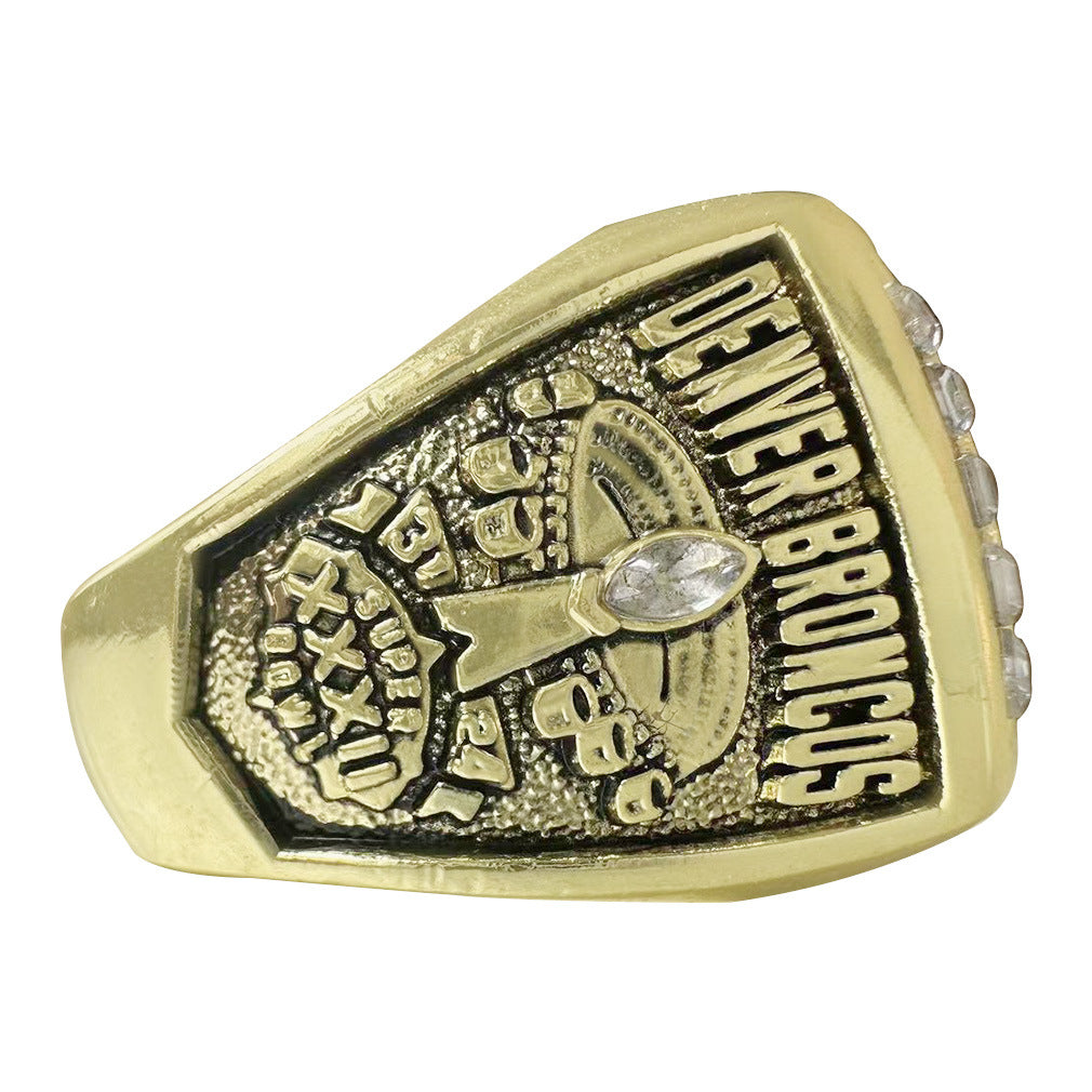 Gempoetry | 32nd NFL 1997-1998 Denver Broncos Championship Ring