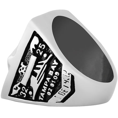 Gempoetry | NFL 2008 Arizona Cardinals Football Championship Ring European and American Popular Accessories