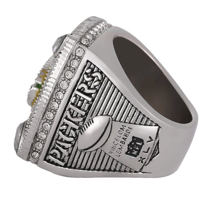 Gempoetry | 45th NFL 2010-2011 Green Bay Packers Championship Ring Alloy Diamond European and American Men's Ring