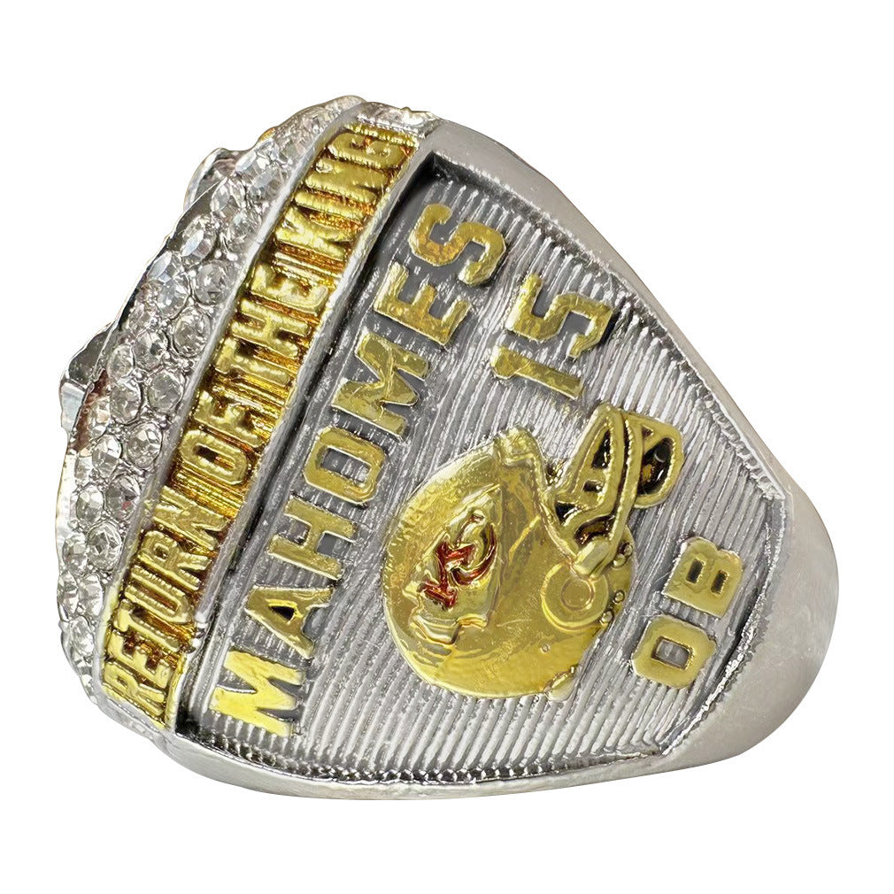 Gempoetry | 57th NFL 2022-2023 Kansas Chiefs Football Super Bowl Championship Ring