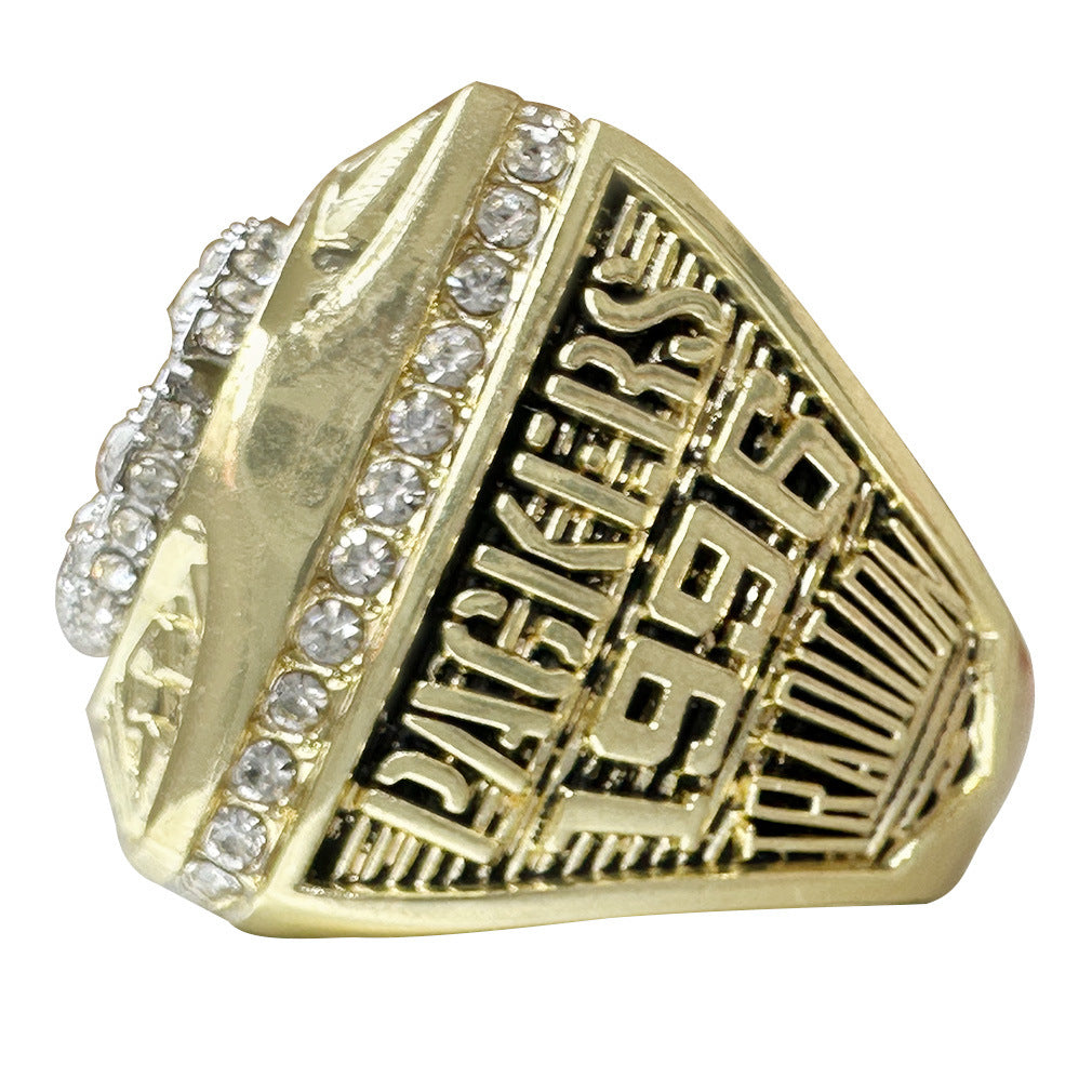 Gempoetry | 31st NFL 1996-1997 Green Bay Packers Championship Ring Super Bowl Football Ring