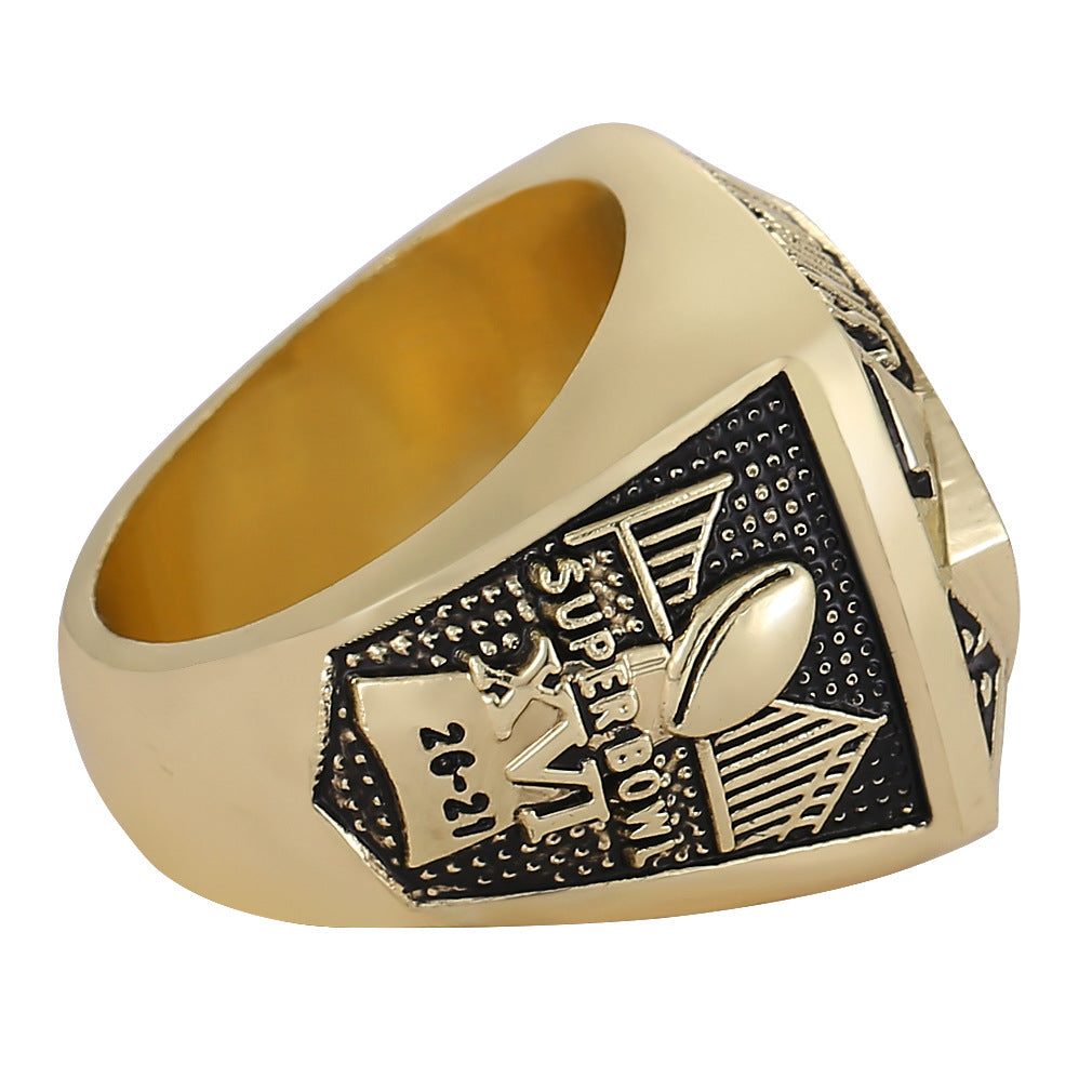 Gempoetry | 16th NFL 1981-1982 San Francisco 49ers football championship ring men's ring