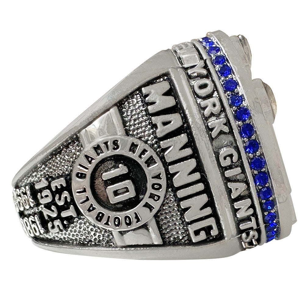 Gempoetry | 46th NFL 2011-2012 New York Giants Championship Ring Football Super Bowl