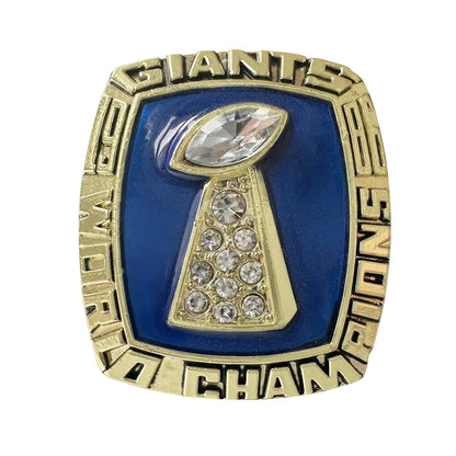 Gempoetry | 21st NFL 1986-1987 Super Bowl New York Giants Championship Ring