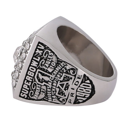 Gempoetry | 15th NFL 1980-1981 Oakland Raiders Las Vegas Raiders Championship Ring Football Ring