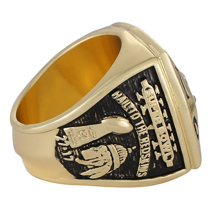 Gempoetry | 17th NFL 1982-1983 Washington Redskins Champion Washington Commander Ring Alloy Diamond Men's Ring