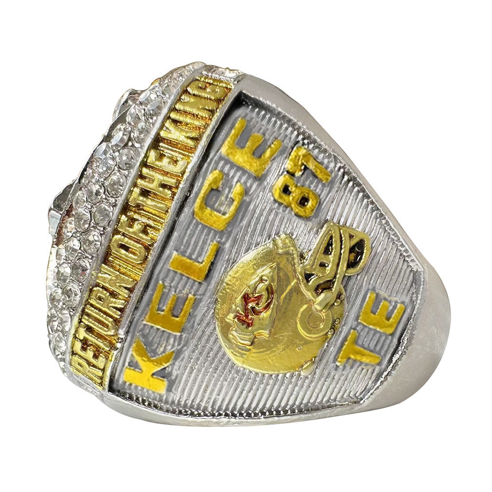 Gempoetry | 57th NFL 2022-2023 Kansas Chiefs Football Super Bowl Championship Ring