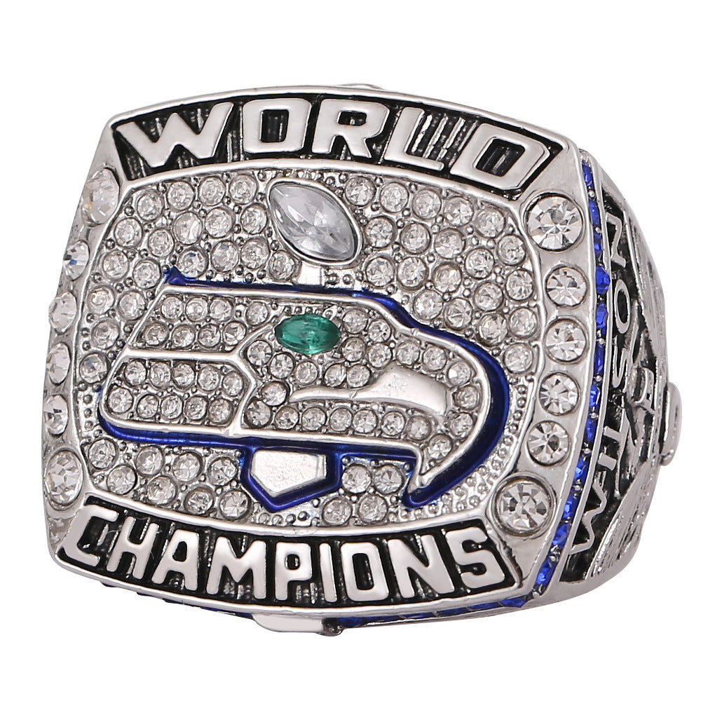 Gempoetry | 48th NFL 2013-2014 High Quality Steel Mold Seattle Seahawks Championship Ring for Men