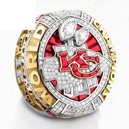 Gempoetry | 54th NFL 2019-2020 Kansas Chiefs Championship Ring Football Super Bowl Fan Collectible Ring Quick Sale Hot Sale