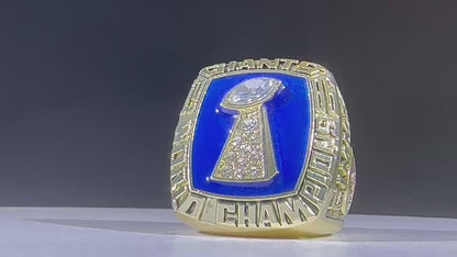 Gempoetry | 21st NFL 1986-1987 Super Bowl New York Giants Championship Ring