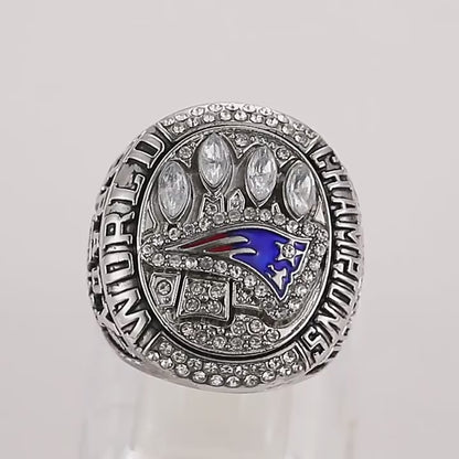 Gempoetry | 49th NFL 2014-2015 New England Patriots Championship Ring Factory Direct Sales Men's Ring