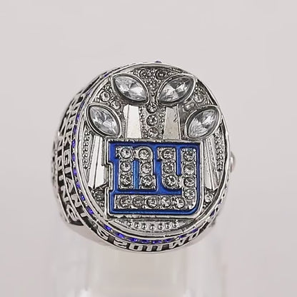 Gempoetry | 46th NFL 2011-2012 New York Giants Championship Ring Football Super Bowl