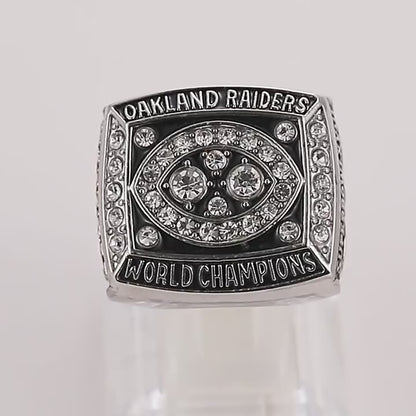 Gempoetry | 15th NFL 1980-1981 Oakland Raiders Las Vegas Raiders Championship Ring Football Ring